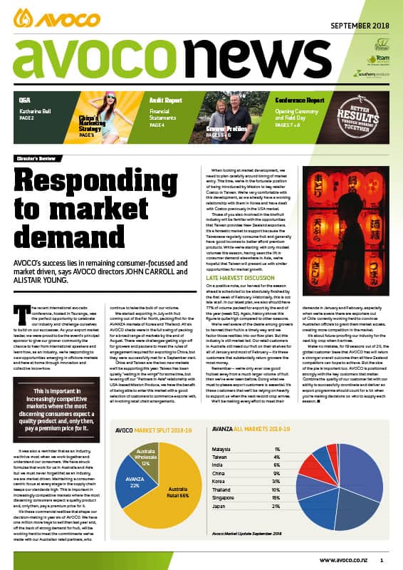 AVOCO News September 2018